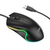 ANG MS02 Enjoy Gaming Luminous Wired Mouse – Black - Image 2
