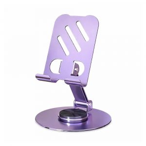 Metal Phone Stand Adjustable Desktop Holder For iPhone 17 16 Samsung S26
